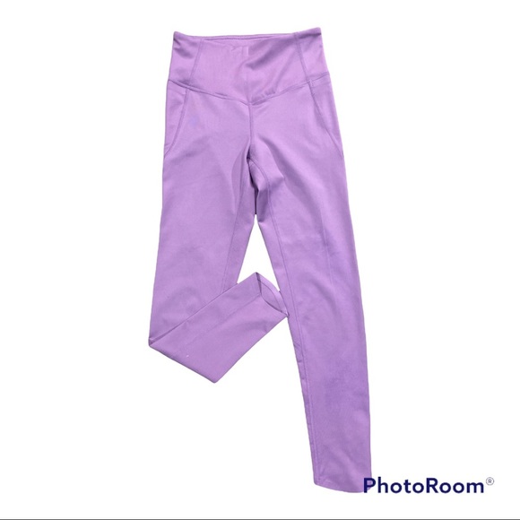 Zella Pants - NWOT Zella high rise lavender scallop hem activewear/yoga leggings